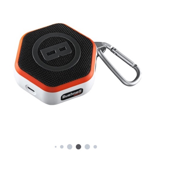 Bushnell - Wingman Mini 4" Golf GPS Bluetooth
Speaker - Orange/White - Picture 3 of 8